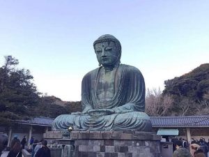 Great Buddha (Amida Buddha) at Shōjōsen-ji in Kamakura. Photo by Áskell Jónsson