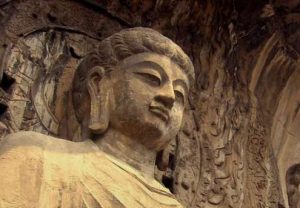 Vairocana Buddha in Longmen Grottoes, Henan Province. From reddit.com