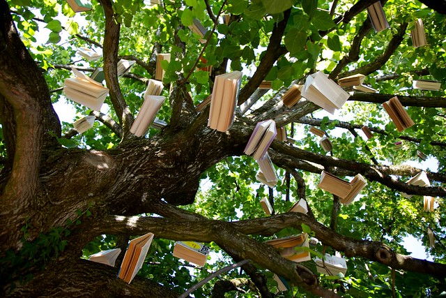 Tree of books. From flickr. com