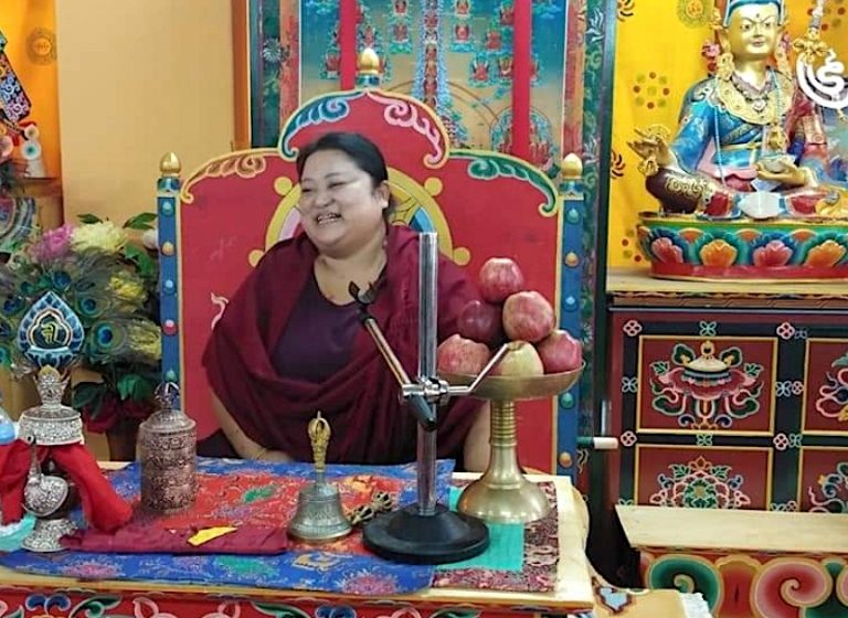 Khandro Dorje Phagmo Rinpoche. Image courtesy of the authors