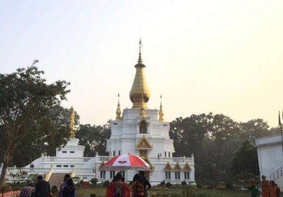 World Peace Pagoda Analayo in the New Shalban Vihar. Photo by author