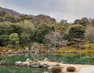 Landscape at Tenryū-ji. Photo by Áskell Jónsson