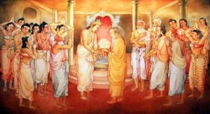Ashoka the Great, an Indian emperor of the Maurya dynasty, played a critical role in helping make Buddhism a world religion. From buddhism4you.com