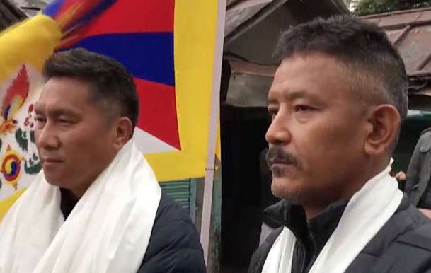 Tsering Yeshi, left, and Chime Tamdin embarked on their tour of India on Tuesday. From youtube.com