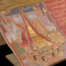 Extracts from the Pali canon (Tipitaka) and Story of Phra Malai, late 18th century. From chesterbeatty.ie
