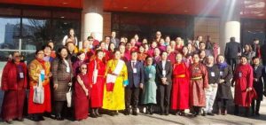 Participants of the Fourth International Conference of Buddhist Women in Mongolia. From facebook.com