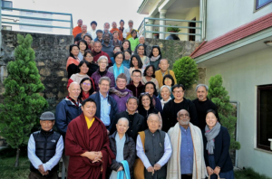 Participants and representatives of the INEB meetings in Nepal. Image courtesy of INEB