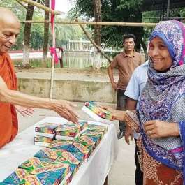 Local residents have praised the generosity of the monastery’s monks. From arabnews.com