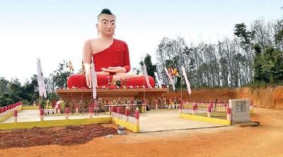 The 45-foot Buddhist statue. From prothomalo.com