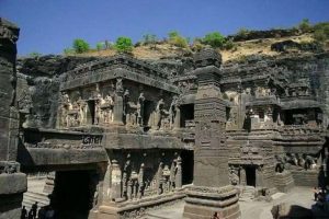 Ellora is one of the largest rock-cut monastery-temple cave complexes in the world. From atlasobscura.com