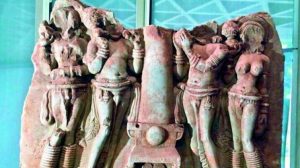 The 1,800-year-old panel Devotees of Buddha. From deccanchronicle.com