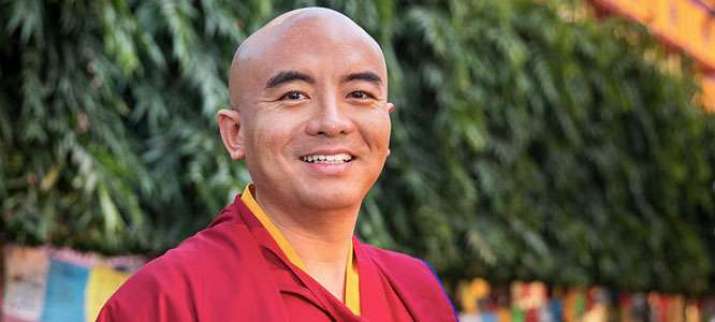 Yongey Mingyur Rinpoche. From tergar.org