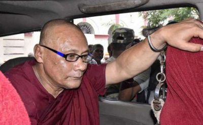 Bhante Shanghpriya Sujoy was arrested in Bodh Gaya last week for allegedly abusing novice monks. From ndtv.com