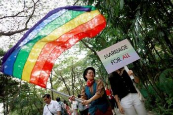 A Gay Freedom Day parade in Bangkok, 29 November 2018. From reuters.com