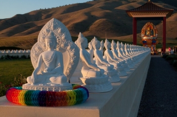 Tibetan Buddhists Build Garden For Peace In Montana Buddhistdoor