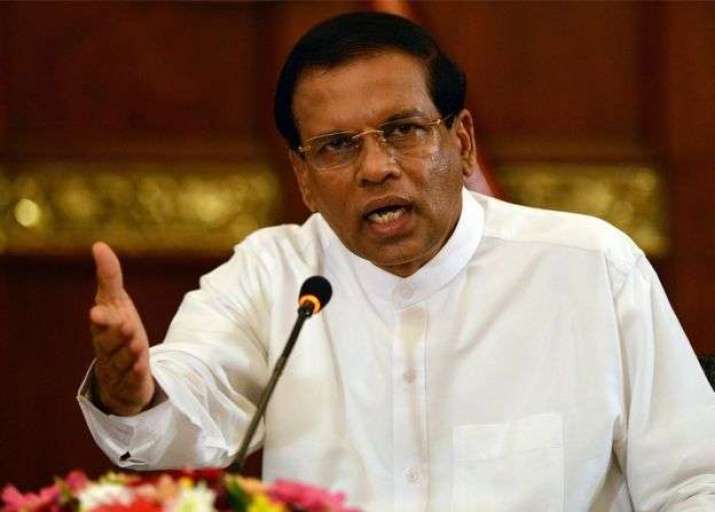 Sri Lankan president Maithripala Sirisena. From bbc.com