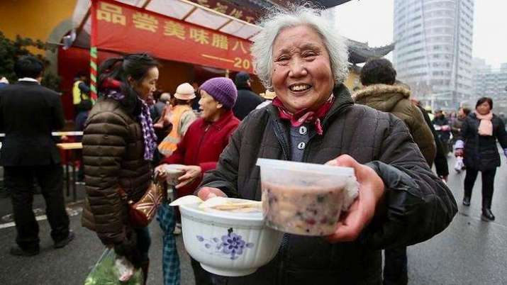 The Laba festival is celebrated by eating Laba congee, a savory rice porridge. From sbs.com.au