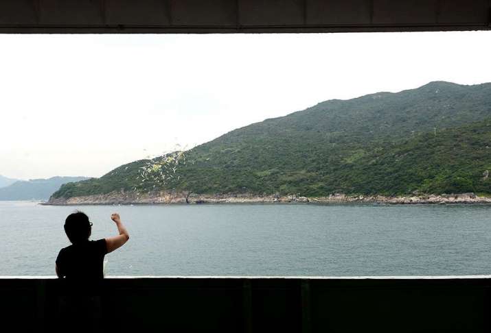 Free memorial sailings provided by Hong Kong’s government during the traditional Ching Ming and Chung Yeung grave-sweeping festivals enable people to pay their respects to loved ones whose ashes were scattered at sea. From news.gov.hk