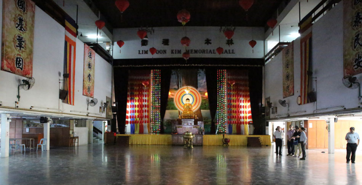 The Buddha Hall of the Malaysian Buddhist Association. Photo by Miaochuan. From fo.ifeng.com