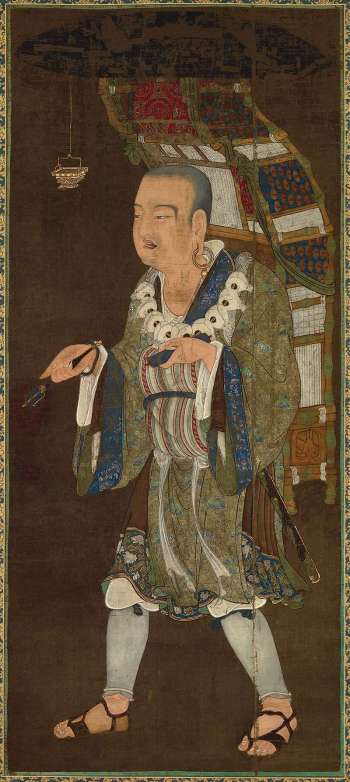 A portrait of Xuanzang. From wikipedia.org