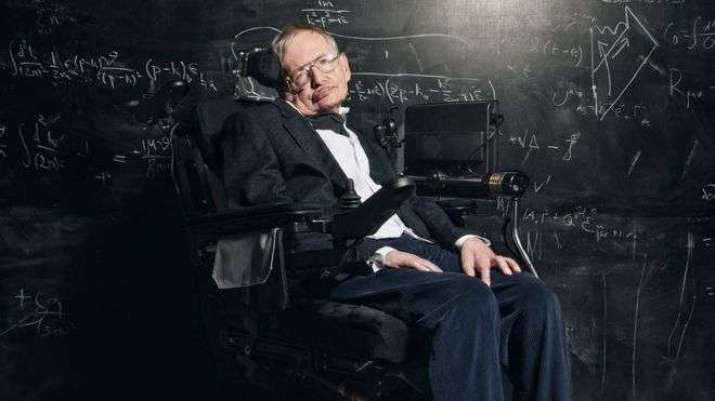 Stephen Hawking. From bbc.com