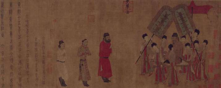<i>Bunian Tu</i>, attributed to Yan Liben (c. 600–673). Image copyright Palace Museum