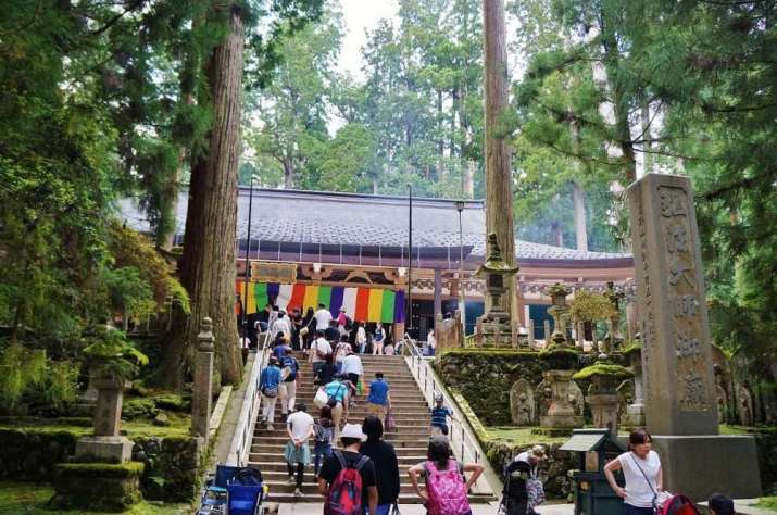 Mount Koya’s popularity as a tourist destination has surged since 2004. From travelarrangejapan.com