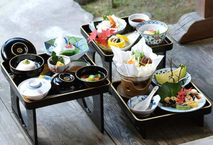 <i>Shojin ryori</i> or Japanese temple cuisine. From shojincuisine.com