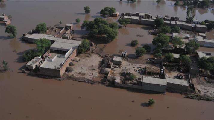 Monsoon rains have displaced thousands of people. From aa.com.tr