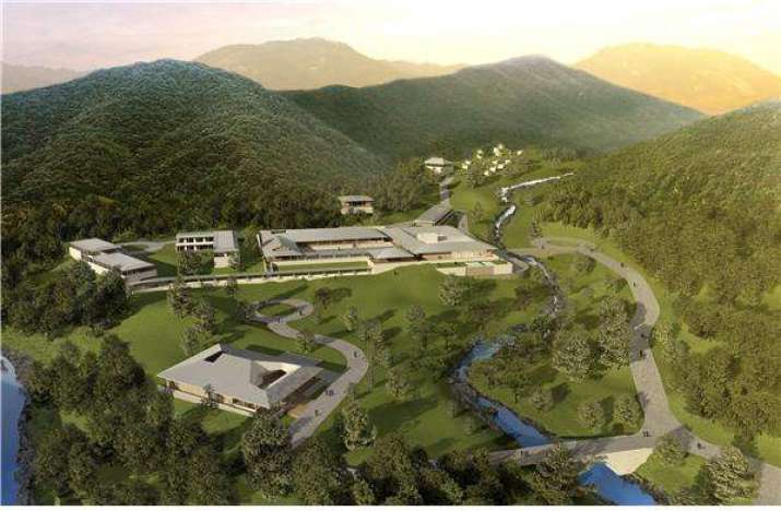 The design of the Mungyeong Global Meditation Village. From yonhapnews.co.kr
