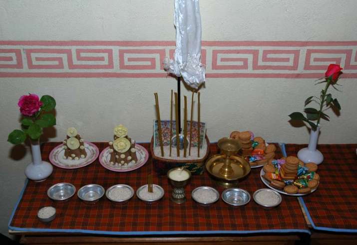 Altar to King Gesar, 2006. From Core of Culture