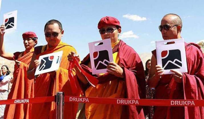 Launch of Naropa Fellowship program by Drukpa lamas. From theweek.in