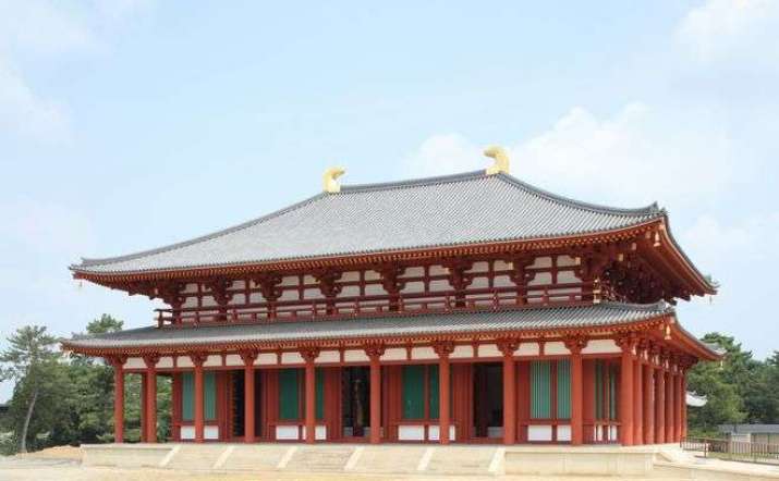 The rebuilt Central Golden Hall at Kofuku-ji. From asahi.com