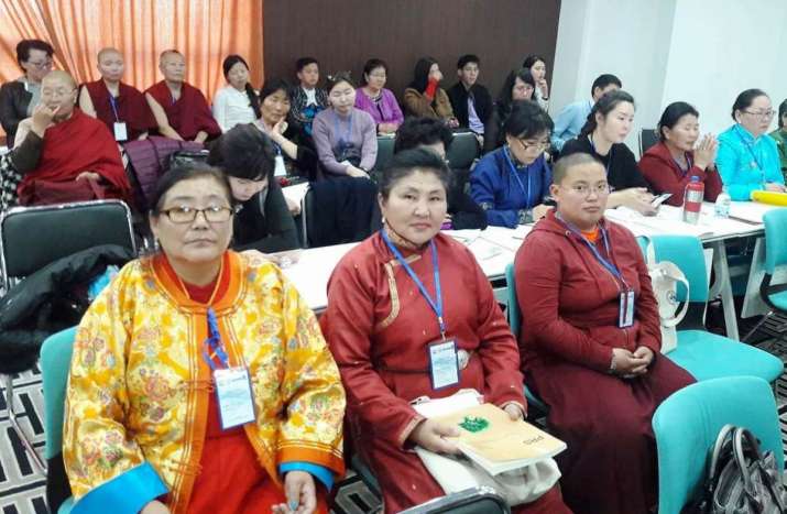 Participants of the Fourth International Conference of Buddhist Women. From facebook.com