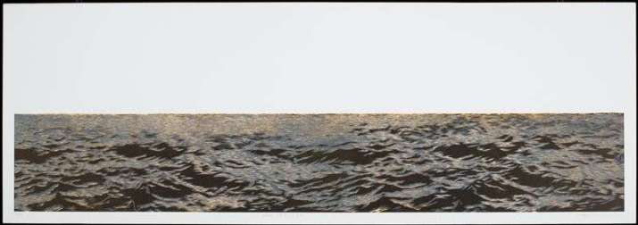 <i>Water 128 I-Y.B.F.</i>, by Ayomi Yoshida, 2012, woodblock print, ink and color on paper, gift of Room & Board. Image courtesy of Minneapolis Institute of Art