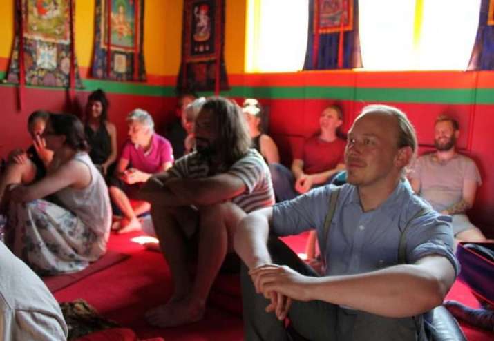 Aro gTér practitioners. From Sang-ngak-chö-dzong