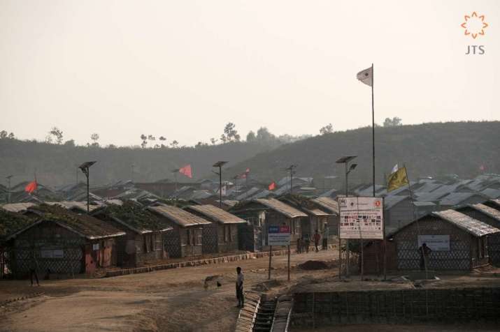The Rohingya refugee camp at Cox’s Bazar. Image courtesy of JTS