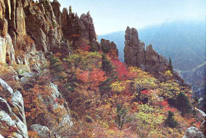 Chonson Rock on Mount Kumgang. From koreakonsult.com