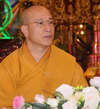 Ven. Thich Truc Thai Minh, abbot of Ba Vang Pagoda. Photo by Viet Tuan. From vietnamup.com