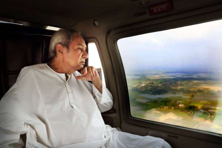Odisha Chief Minister Naveen Patnaik inspects a cyclone-affected area in Odisha on Sunday. From thestatesman.com