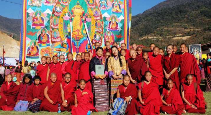 The Bhutan Nuns Foundation (BNF) operates under the patronage of Her Majesty the Queen Mother Ashi Tshering Yangdon Wangchuck. Image courtesy of the BNF