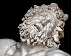 Fig. 1. Laocoon from the Hellenistic Laocoon Group. Image courtesy of Prof. Osmund Bopearachchi