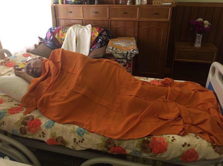 Wangdor Rinpoche is believed to be in a state of deep <i>samadhi</i>. From hillpost.in