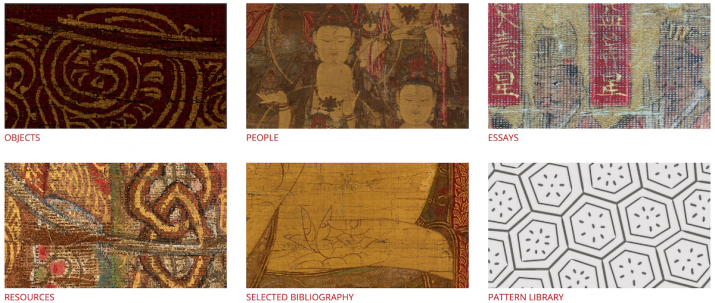 Homepage of the Goryeo Buddhist Painting: A Closer Look website. From archive.asia.si.edu