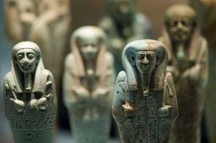 Ancient Egyptian <i>shabti</i>. From wikimedia.org