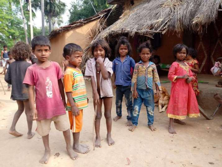There were no schools for the children of Dongheswari when Pomnyun Sunim first visited. Image courtesy of JTS India