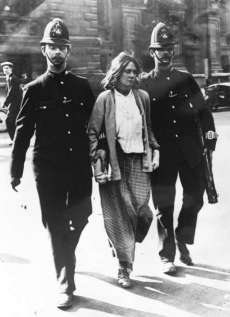 A suffragette is arrested in London, 1914. From wikipedia.org
