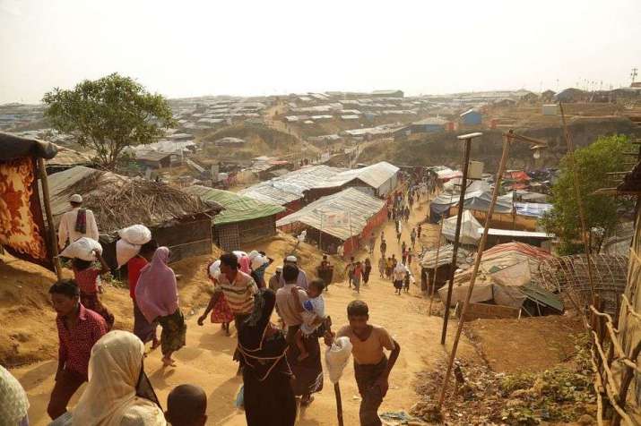 A Rohingya refugee camp near Cox’s Bazar. From thediplomat.com
