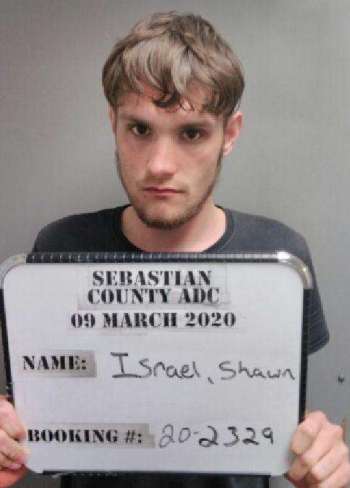 Shawn Isreal as photographed during a previous arrest. From wwlp.com