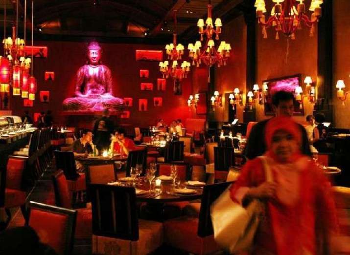 Jakarta’s Buddha Bar, 2008. From reuters.com